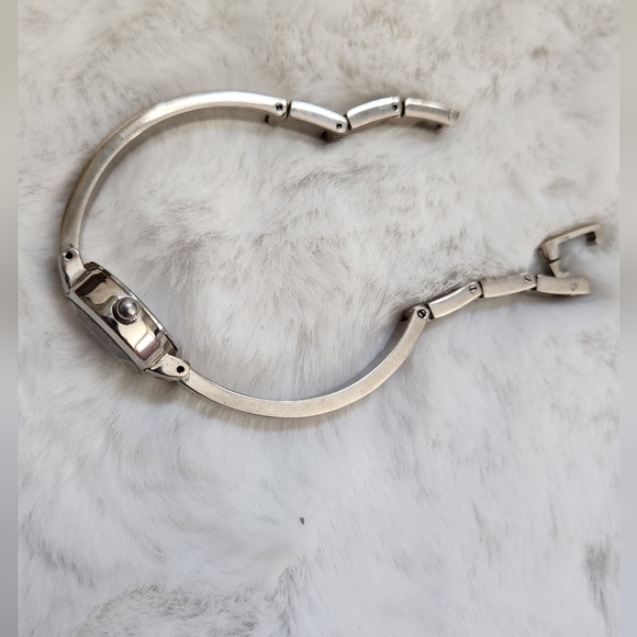 Nine West silver watch with blue face - Picture 8 of 10